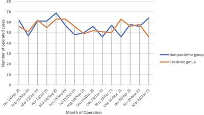 The impact of SARS-CoV-2 measures on patient samples and complication rates in spine surgery – A single center analysis